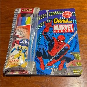 Klutz Draw the Marvel Series 2007 used with minor use